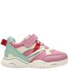 CLARKS KIDS STRAP TRAINER - PINK MULTI